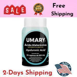 Wholesale packing: UMARY Hyaluronic Acid 2 Pack 30 Caplets 850 Mg 2 Jars Umary Bicolor Caplet