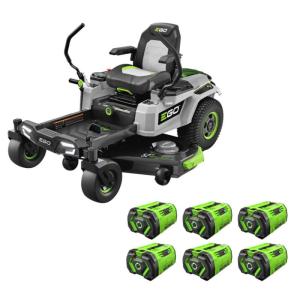 Wholesale rides: EGO Power Z6 ZT5207L 52 in. 56 V Battery Zero Turn Riding Mower Kit (Battery & Charger) -mowerequip.