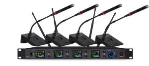 Wholesale 12mic: Conference Professional Performance Equipment 4 Antenna Diversity Wireless MicrophoneSystem U-940