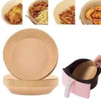 Oil-proof, Water-proof, Food Grade 100PCS Non-stick Disposable Air Fryer Liners, Baking Paper