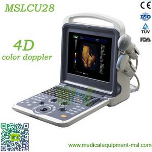 Wholesale b ultrasound: Portable 4d Color Doppler Ultrasound Diagnostic Imaging System MSLCU28