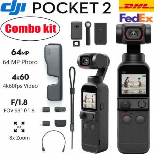 DJI Pocket 2 Creator Combo 3-Axis Stabilized Handheld Camera(id ...