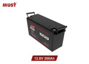 Wholesale lifepo4 12v battery: MUST 50Ah 100Ah 200Ah Lithium Iron Phosphate Battery Pack , 12V Lithium LIFEPO4 Battery