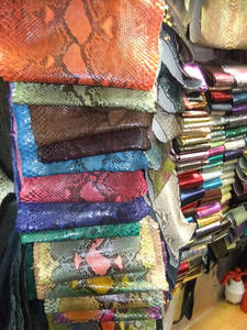 Wholesale Genuine Leather: Python Skin Leather