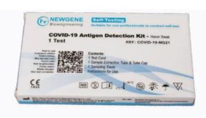 Wholesale payment: $0.98 COVID Antigen Test