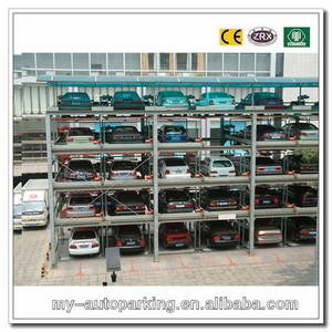 Wholesale ic card making machine: Hot! 2-6 Levels Automated Smart Puzzle Car Parking System Vhicles Systems Parking Lots Solution