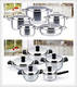 Stainless Steel Pot Set - Classic Type