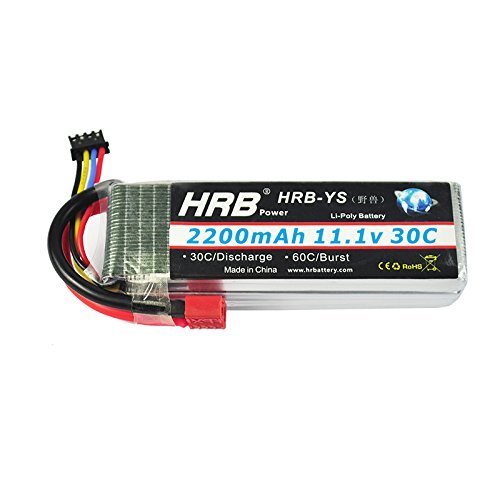 Hrb 2 Pack 3s 111v 2200mah 30c Rc Lipo Battery Burst 60c T Plugand Invite Agentsid10557499 5481