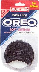 oreo baby teether