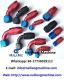 Aluminum AN8 Non-Swivel Red/Blue Hose Ends Universal AN Fittings Fuel Hose Fittings
