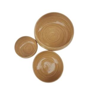 Wholesale bamboo bowls: Bamboo Bowl Perfect Choice for Family Meals 100% Handmade by Vietnamese