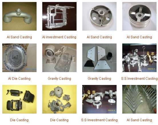 Sell die and investment casting mechanical parts