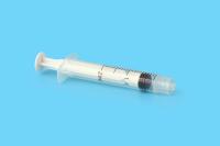 Disposable Three Part Syringe with Needle 21G