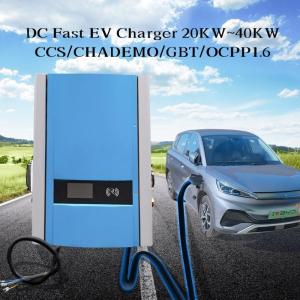 Wholesale gas station: Chademo CCS Gbt 3 Phase Level 3 DC Charger 100A 30kw 20kw Ocpp Electric Vehicle Car Fast Charging EV