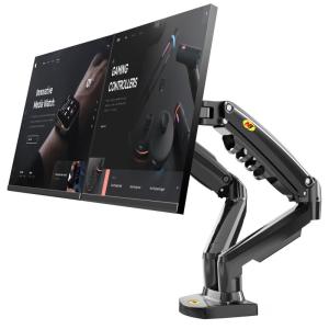 Wholesale manager desk: Adjustable Dual Monitor Screens Holder Desk Mount Two Monitor Arms with Cable Management