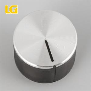 Wholesale cooker: ISO9001 OEM China Manufacturer Custom Round Standard Black and Silver Double Color Gas Cooker Knobs