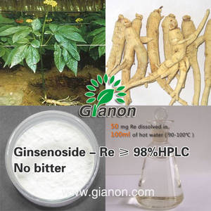 Wholesale red ginseng: Ginsenoside Re >95%HPLC