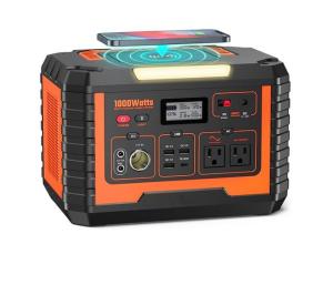 Wholesale camping equipment: 1000w Portable Power Station Generator with Solar