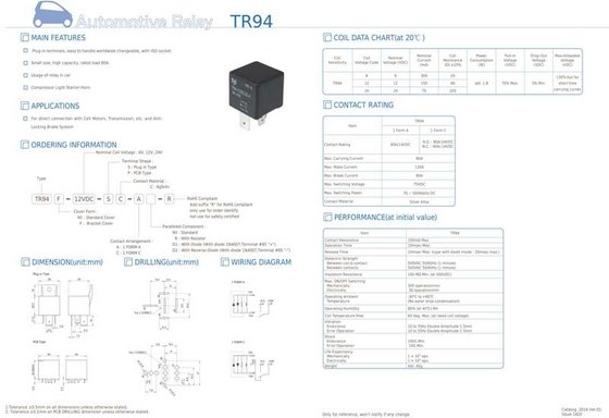 Реле tr91f схема