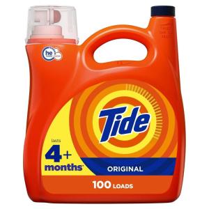 Wholesale detergent: Tide Original Liquid Laundry Detergent, 100 Loads, 146 Fl Oz