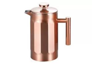 Wholesale french press: U-Bonds Luxury French Press Pot Rose Gold Stainless Steel Double Wall French Press Coffee Maker 27/3