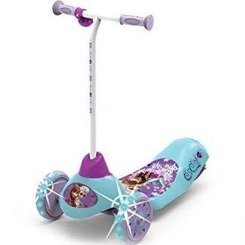 frozen motorized scooter