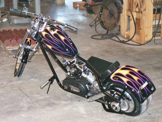 80cc chopper bike