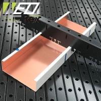 Metal Linear Ceiling Aluminum Metal Suspended Baffle Aluminum