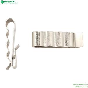 Wholesale metal: PV Solar Wire Clips Solar Panel Clips for Metal Roof