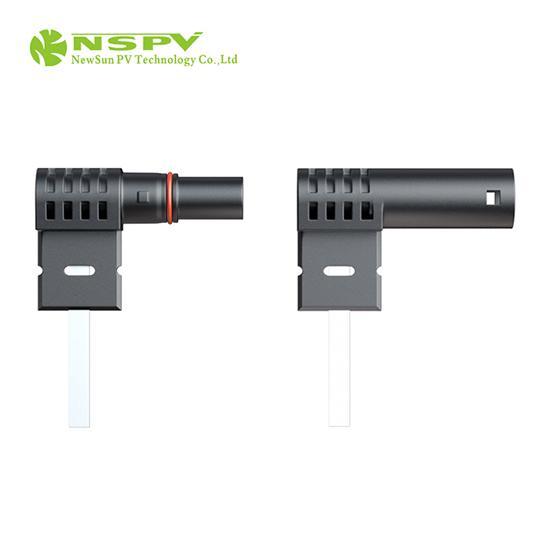 Dual Glass Component Solar Power System Edge Connector with Male/Female Copper Contacts IP67 Rated 1