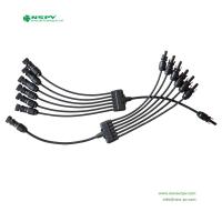 6 To 1 Solar Parallel Connectors Solar Splitter Connector Parallel Solar Panel Connectors for Solar 2
