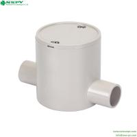 NSPV 2 Way Conduit Junction Box PVC Two Way Junction Box Deep Conduit Box 2 Way PVC Box 2