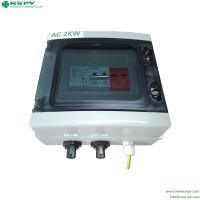 PV Combiner Box 2 in 2 Out Solar String Box 4 String AC DC Combiner Box Solar Array Combiner Box 7