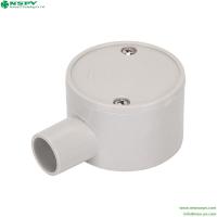 NSPV 1 Way PVC Box PVC 1 Deep Electrical Junction Box 1 Way PVC Junction Box