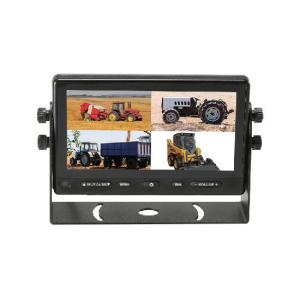 Wholesale connective strip: Car Waterproof Quad Monitor