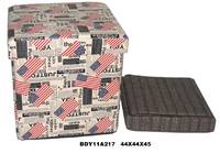Sell Wooden Storage Ottomans