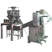 Wholesale automatic sugar packing machine: VFM200GL with Multiheads Weigher -- Economic Granule Packaging Machine