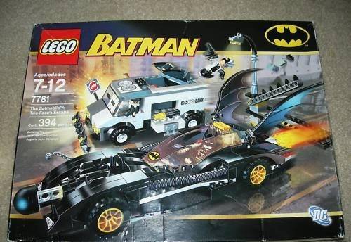 Lego Batman Batmobile Two-Face's Escape Set 7781 from Stersindo ...