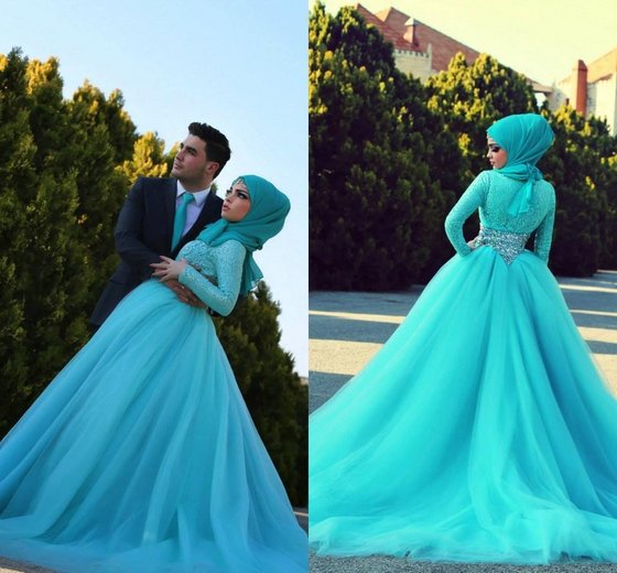 muslim wedding dress