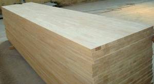 Wholesale Wood & Panel Furniture: Rubber Wood Finger Joint Laminated Board