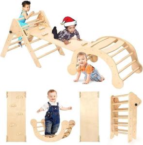 Wholesale wooden toys: Vietnam Ultimate Montessori Wooden Climbing Set.