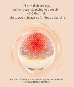 Wholesale cleaning brush: Skin Care Tools Facial Cleansing Brush Electric Mini Silicone Face Cleaning Brush for Deep Cleansing