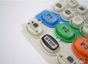 Wholesale color flexible: Silicone Rubber Keypad