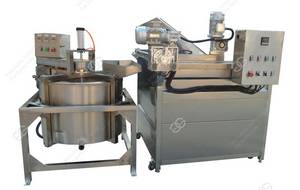 Wholesale automatic fryer: Full Automatic Potato Chips Deoiling Machine