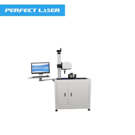 Multifunctional Horizontal Rotary Metal Flange Dot PIN Pneumatic Marking Machine with Computer
