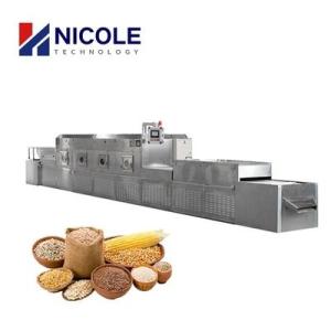 Wholesale microwave sterilizing: Continuous Grain Microwave Dryer Machine Industrial Stainless Steel 304