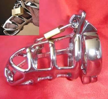Male Metal Chastity Device Bondage Gear(id:2636423). Buy bondage gear ...