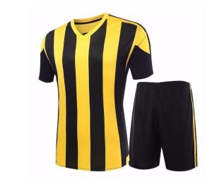 Wholesale badge: Soccer Uniform Supplier 100% Polyester Cheap Custom Soccer Uniforms Jerseys for Teams Soccer Wear