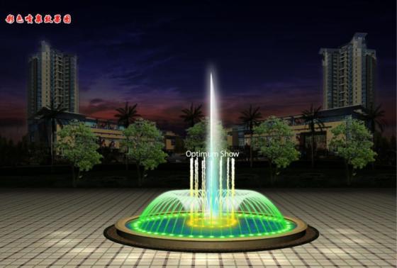 Popular China Water Fountain Manufacturer Large Or Mini Pool Rgb Led 