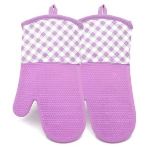 Wholesale christmas pictures: Silicone Oven Gloves Oven Mitt Heat Resistant
